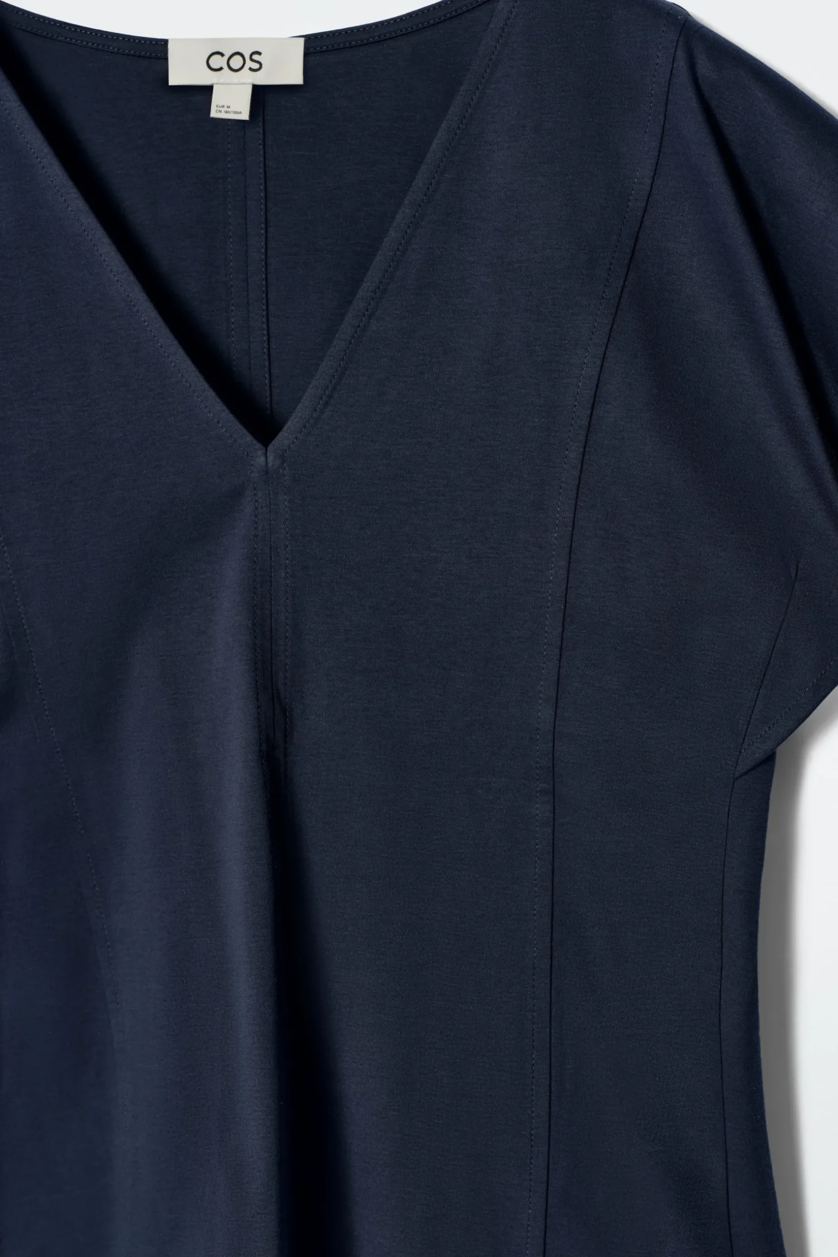 Fashion COS PETALSLEEVE COTTON TOP