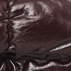 New COS PIKOWANA KOPERTÓWKA „PILLOW” ZE SKÓRY Burgundowy
