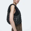 Fashion COS PIKOWANA TORBA MINI - SKÓRA Czarny