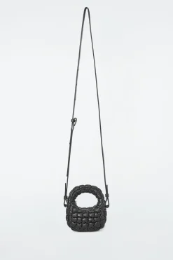 Fashion COS PIKOWANA TOREBKA TYPU CROSSBODY – WERSJA NANO Czarny