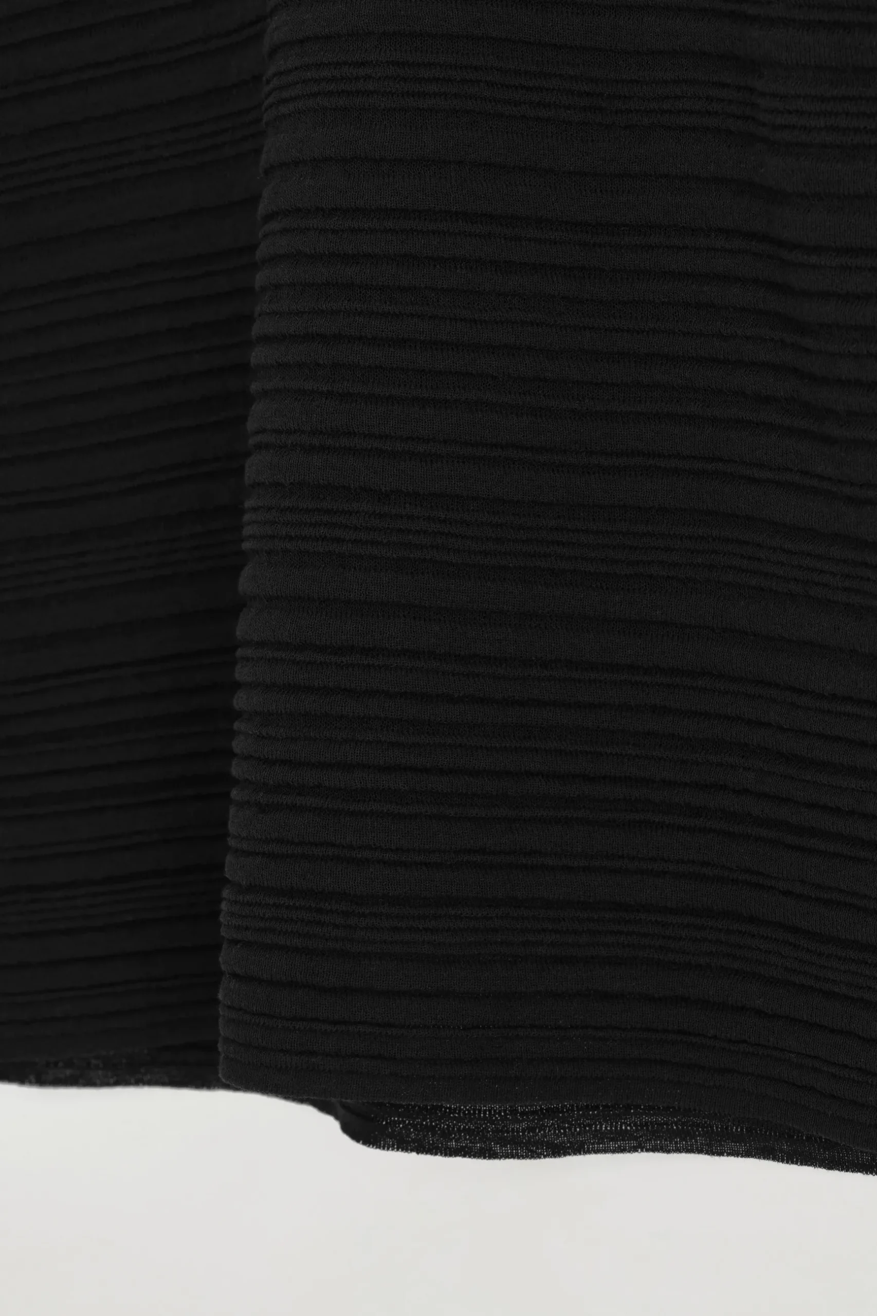 Sale COS PLEATED KNITTED TSHIRT
