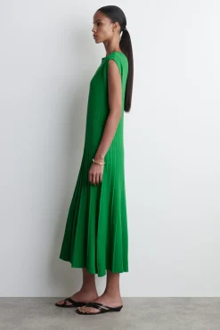 Hot COS PLISOWANA SUKIENKA MAXI Z DZIANINY