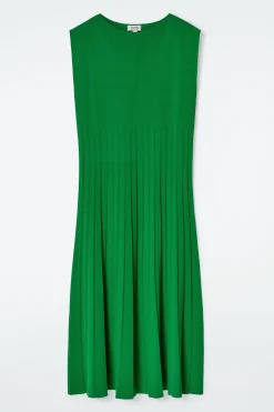 Hot COS PLISOWANA SUKIENKA MAXI Z DZIANINY