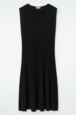 Discount COS PLISOWANA SUKIENKA MAXI Z DZIANINY