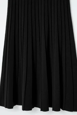Discount COS PLISOWANA SUKIENKA MAXI Z DZIANINY