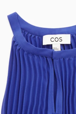 Outlet COS PLISOWANA SUKIENKA MIDI Z MOCOWANIEM NA KARKU