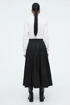 Clearance COS PLISOWANA TRAPEZOWA SPÓDNICA MIDI