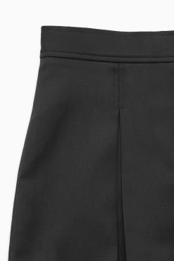 Clearance COS PLISOWANA WEŁNIANA SPÓDNICZKA MINI Z NISKIM STANEM