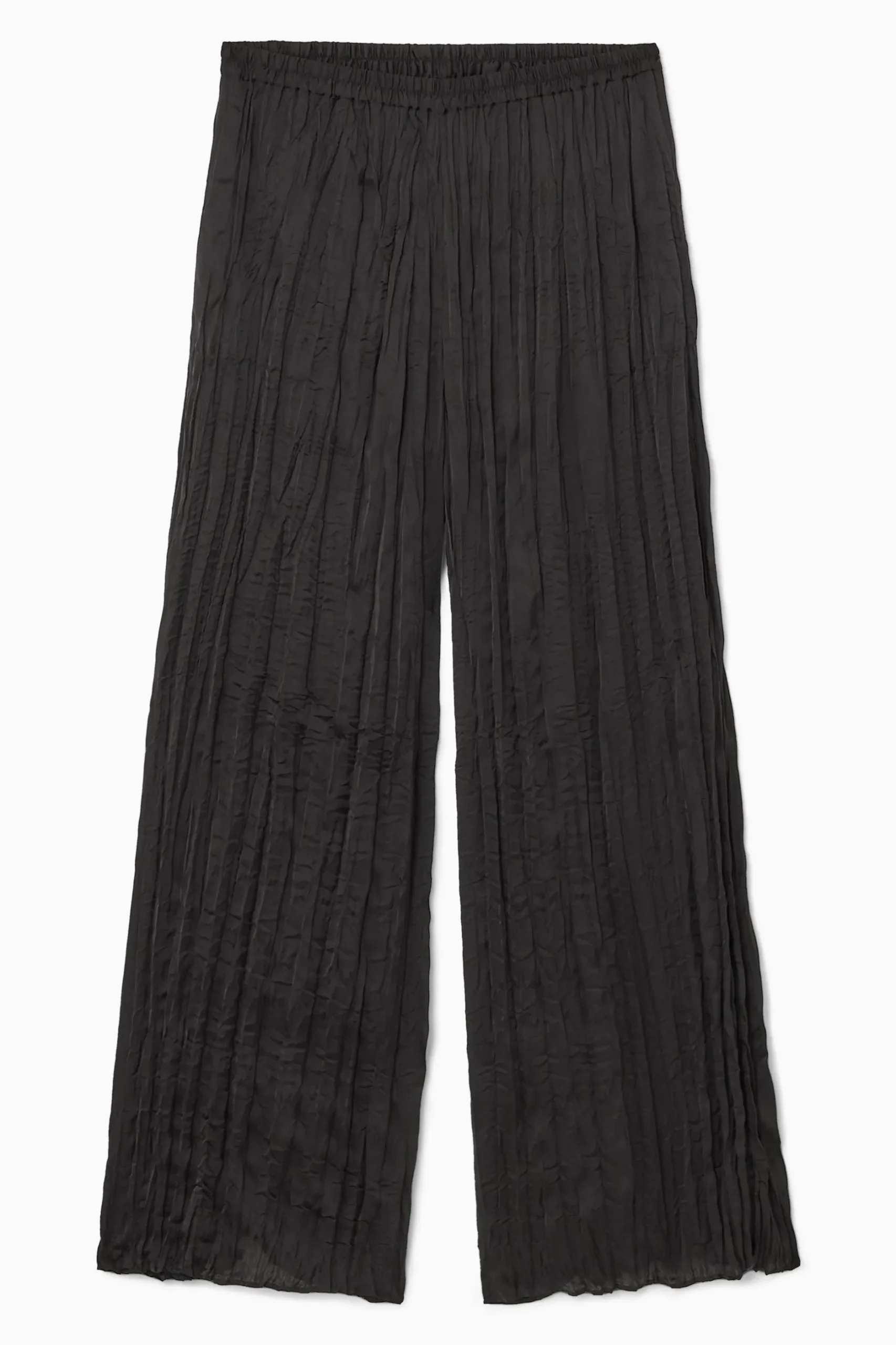 Online COS PLISOWANE MARSZCZONE SPODNIE