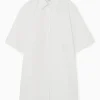 Outlet COS POPELINOWA SZMIZJERKA MINI OVERSIZE