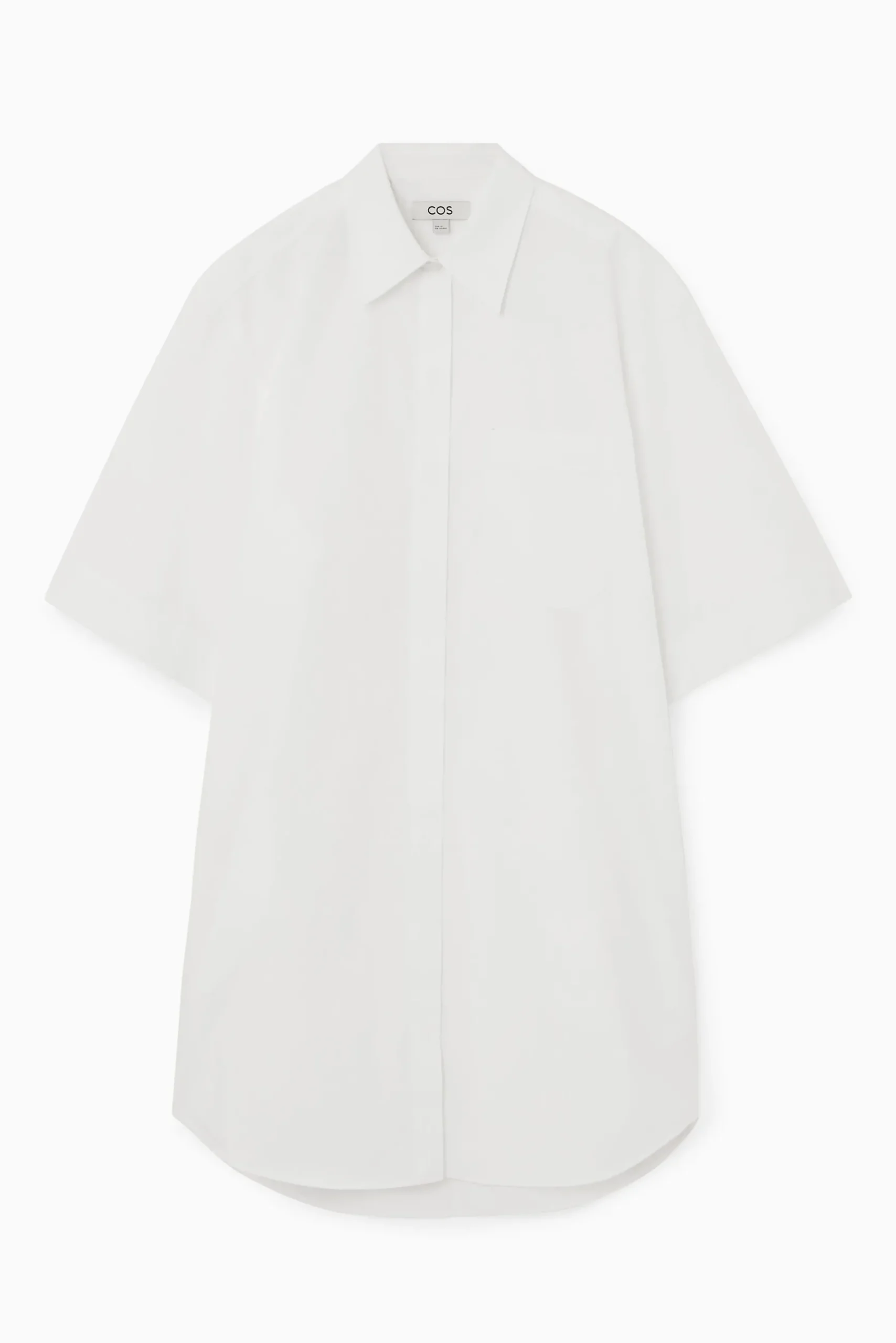 Outlet COS POPELINOWA SZMIZJERKA MINI OVERSIZE