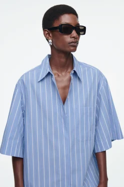 Clearance COS POPELINOWA SZMIZJERKA MINI OVERSIZE