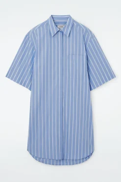 Clearance COS POPELINOWA SZMIZJERKA MINI OVERSIZE