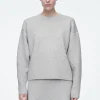 Online COS POŁYSKUJĄCY SWETER Z DZIANINY Z WEŁNĄ MERYNOSOWĄ