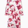 Discount COS PRINTED KAFTAN DRESS