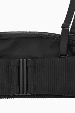 Outlet COS PRĄŻKOWANA GÓRA OD BIKINI TYPU BANDEAU Czarny