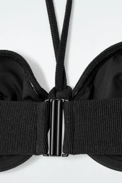 Sale COS PRĄŻKOWANA GÓRA OD BIKINI Z FISZBINAMI