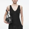 Sale COS PRĄŻKOWANA KASZMIROWA KOSZULKA – SLIM FIT