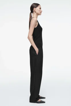Sale COS PRĄŻKOWANA KASZMIROWA KOSZULKA – SLIM FIT
