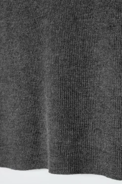 Best COS PRĄŻKOWANA KASZMIROWA KOSZULKA – SLIM FIT