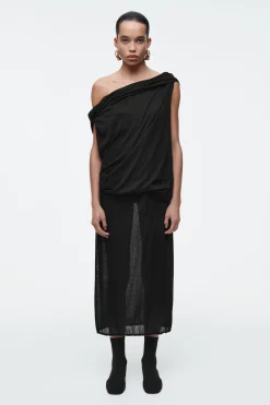 Fashion COS PRĄŻKOWANE BOTKI SKARPETKOWE