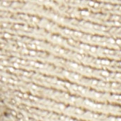 Discount COS PRĄŻKOWANE LUREKSOWE SKARPETKI Jasnozłocisty