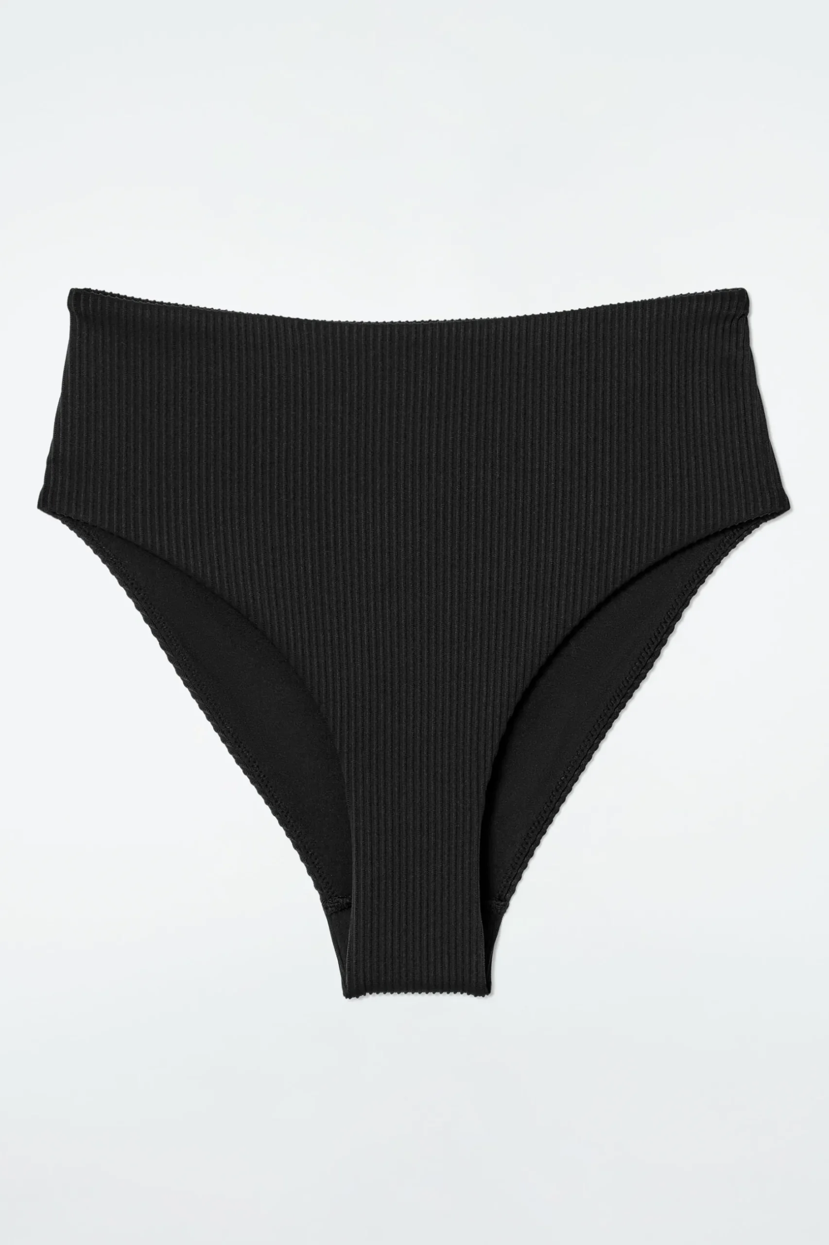 Clearance COS PRĄŻKOWANY DÓŁ OD BIKINI Z WYSOKIM STANEM