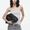 Outlet COS PRĄŻKOWANY TOP BANDEAU Z CIENKIMI RAMIĄCZKAMI