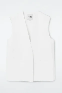 Fashion COS PROSTA ZAKŁADANA KAMIZELKA