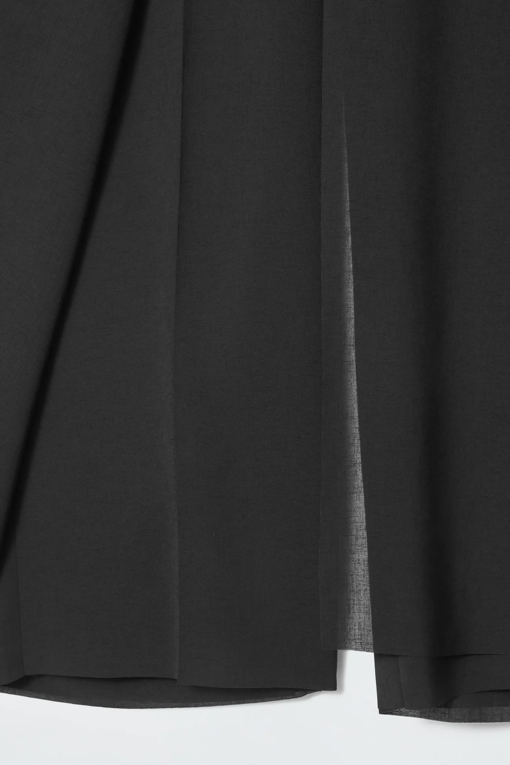 New COS PROSTE KOPERTOWE SPODNIE – REGULAR FIT