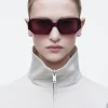 Outlet COS PROSTOKĄTNE OKULARY PRZECIWSŁONECZNE „FACET”