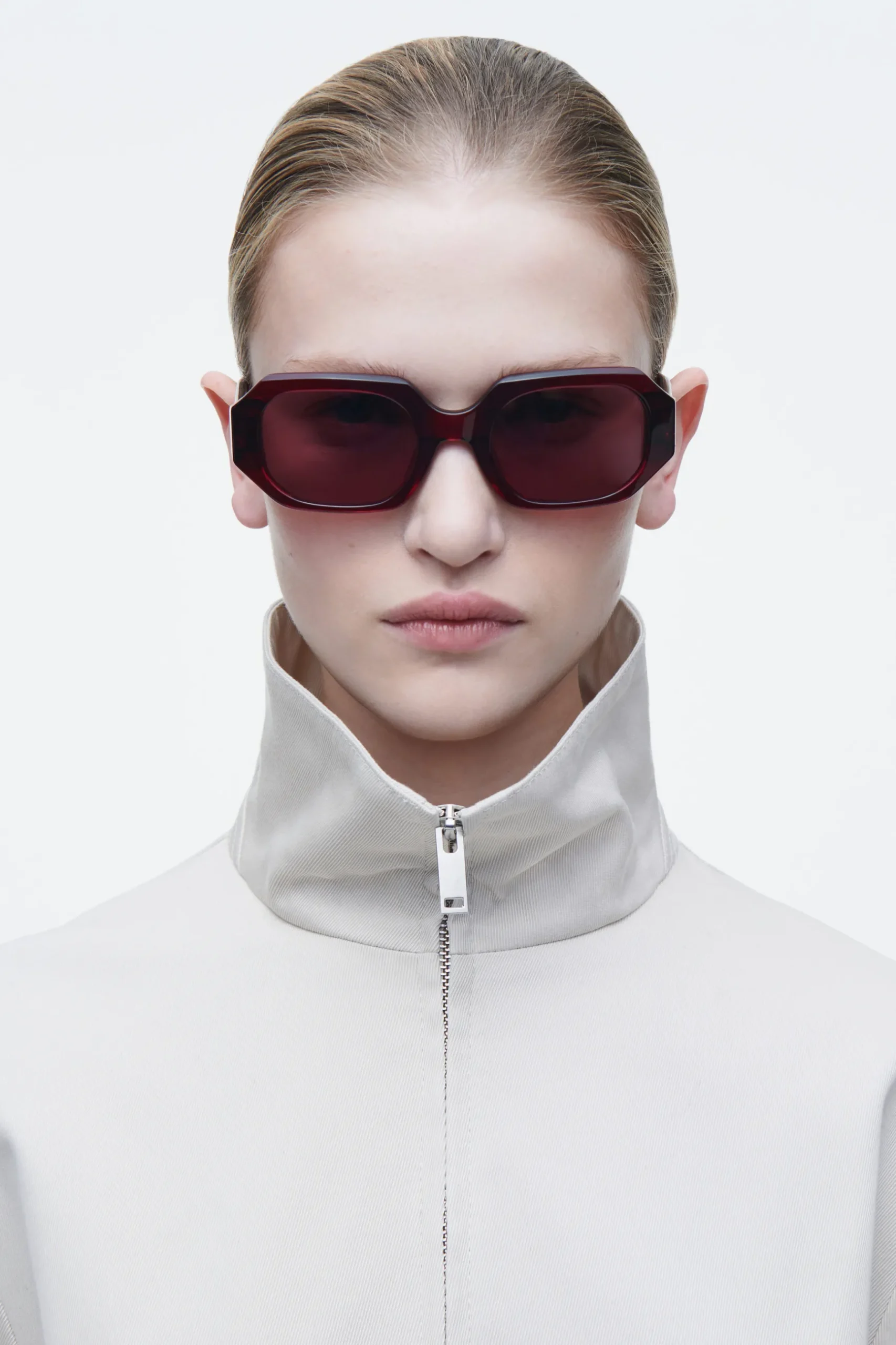 Outlet COS PROSTOKĄTNE OKULARY PRZECIWSŁONECZNE „FACET”