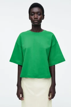 Fashion COS PUDEŁKOWY T-SHIRT OVERSIZE