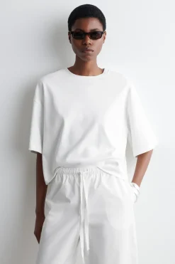 Clearance COS PUDEŁKOWY T-SHIRT OVERSIZE