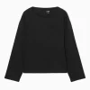 New COS PUDEŁKOWY T-SHIRT Z DŁUGIM RĘKAWEM – RELAXED FIT