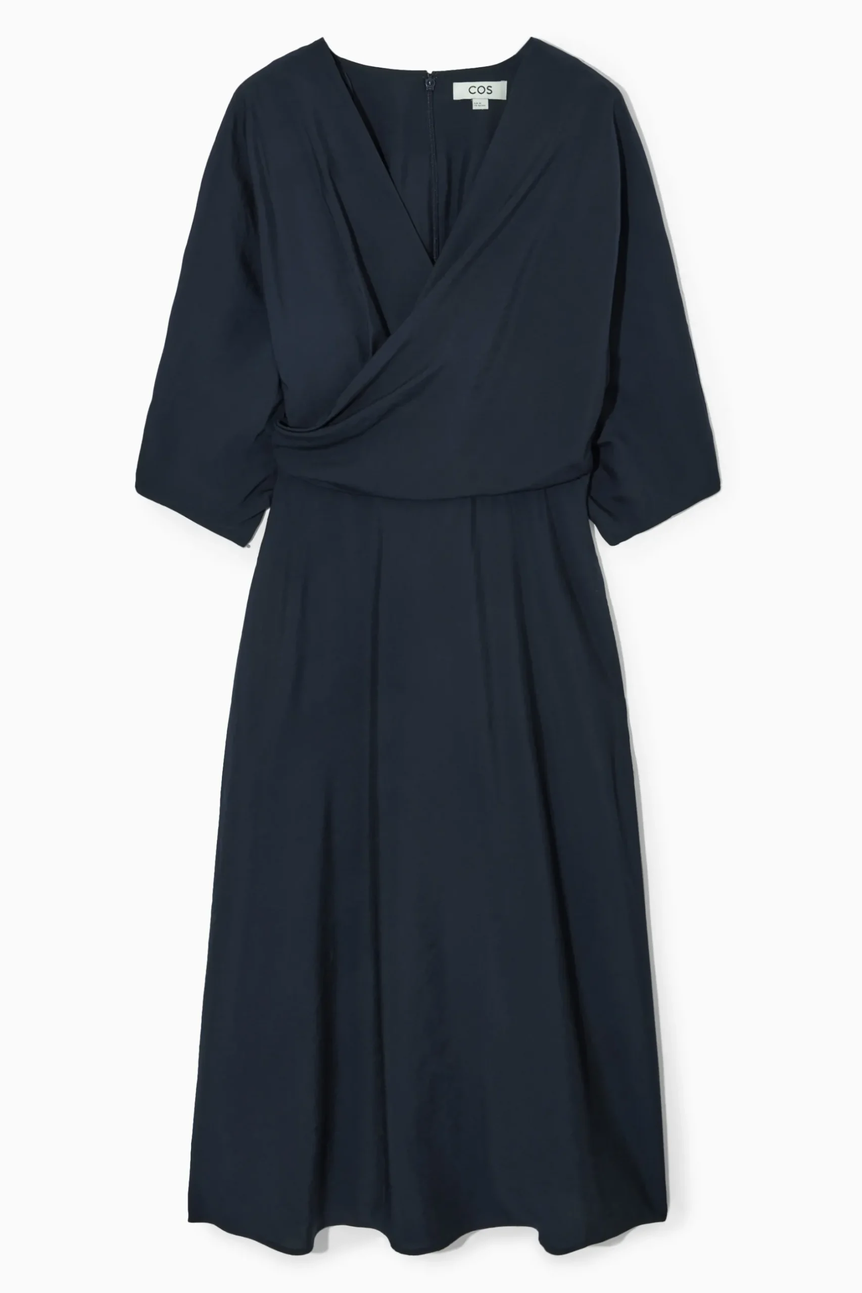 Online COS PUFFSLEEVE MIDI DRESS