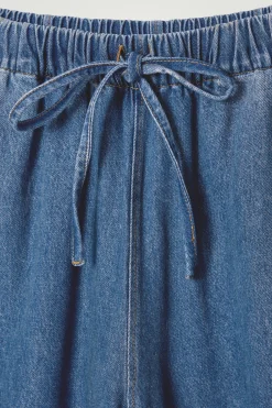 Hot COS REGULOWANE W PASIE SPODNIE JEANSOWE TYPU BARREL