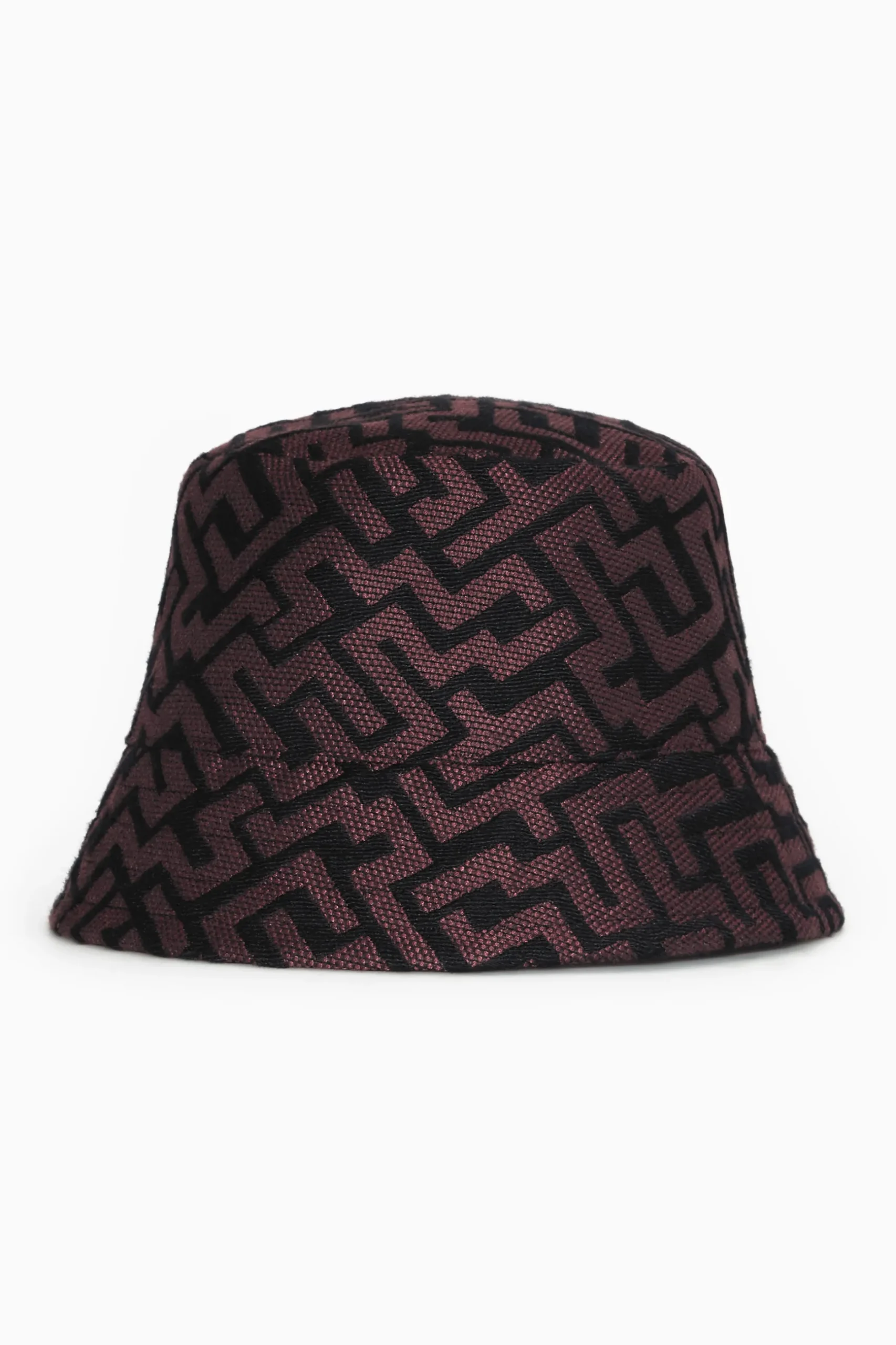 Discount COS REVERSIBLE GEOMETRICJACQUARD BUCKET HAT