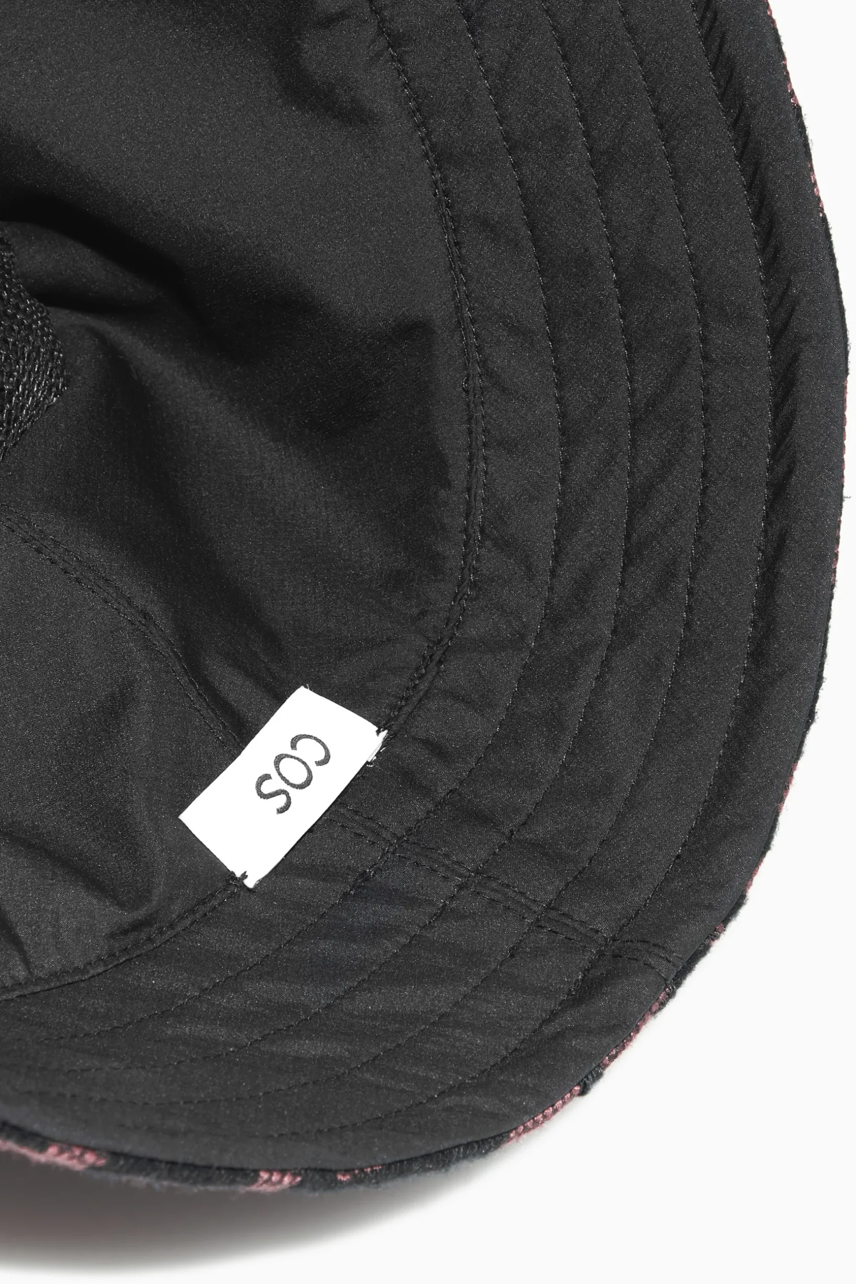 Discount COS REVERSIBLE GEOMETRICJACQUARD BUCKET HAT