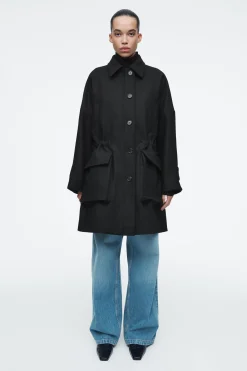 New COS ROBOCZY PŁASZCZ Z WEŁNĄ – OVERSIZED FIT