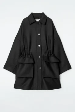 New COS ROBOCZY PŁASZCZ Z WEŁNĄ – OVERSIZED FIT