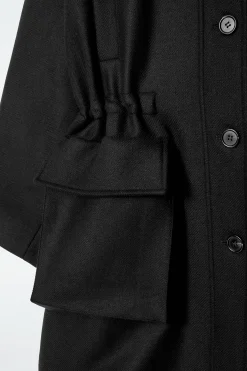 New COS ROBOCZY PŁASZCZ Z WEŁNĄ – OVERSIZED FIT