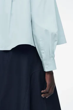 Sale COS ROZSZERZANA BAWEŁNIANA KOSZULA – RELAXED FIT