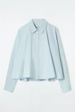 Sale COS ROZSZERZANA BAWEŁNIANA KOSZULA – RELAXED FIT