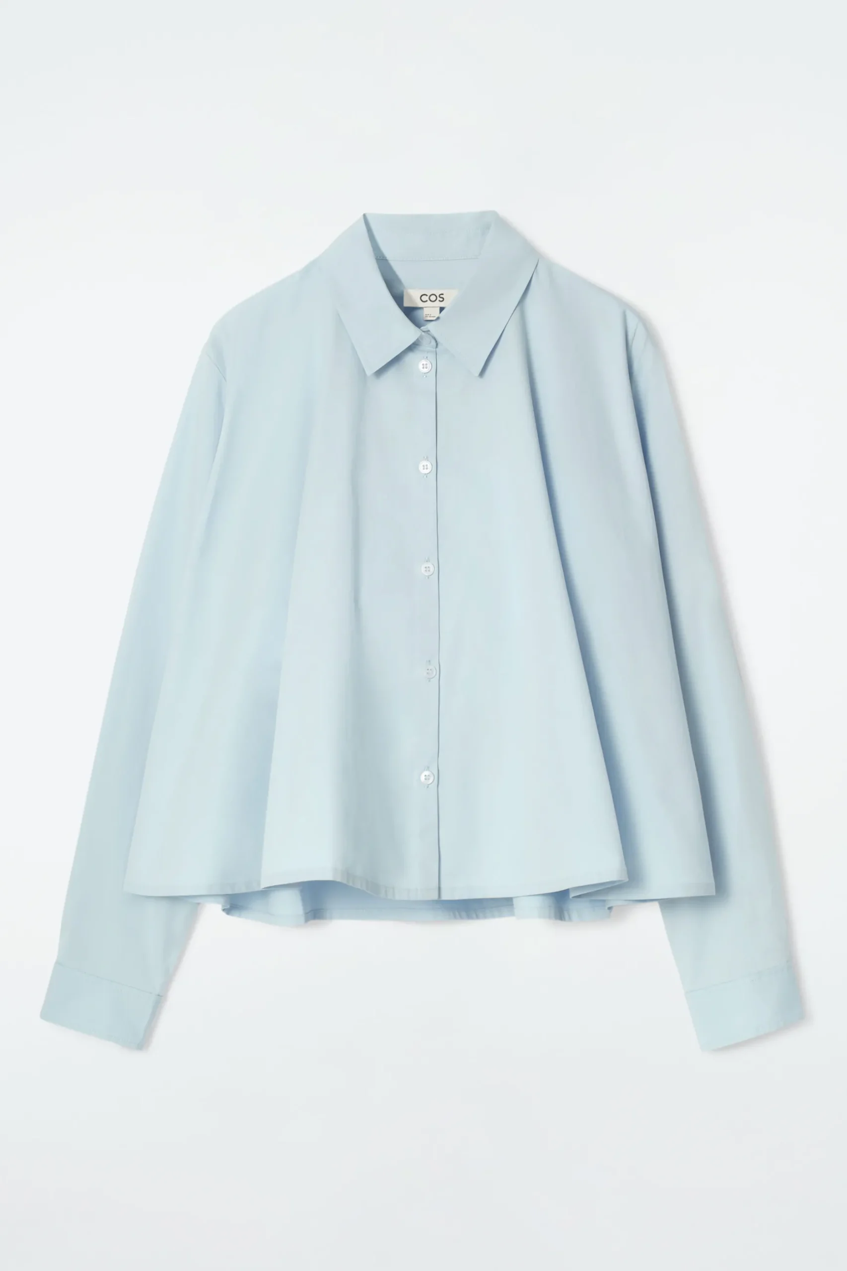 Sale COS ROZSZERZANA BAWEŁNIANA KOSZULA – RELAXED FIT