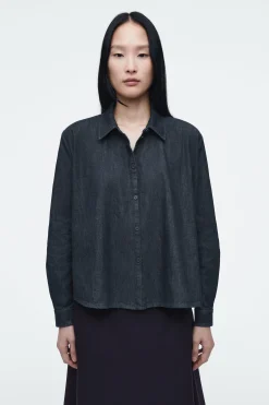 Discount COS ROZSZERZANA KOSZULA DŻINSOWA – REGULAR FIT
