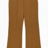 Clearance COS ROZSZERZANE WEŁNIANE SPODNIE – REGULAR FIT