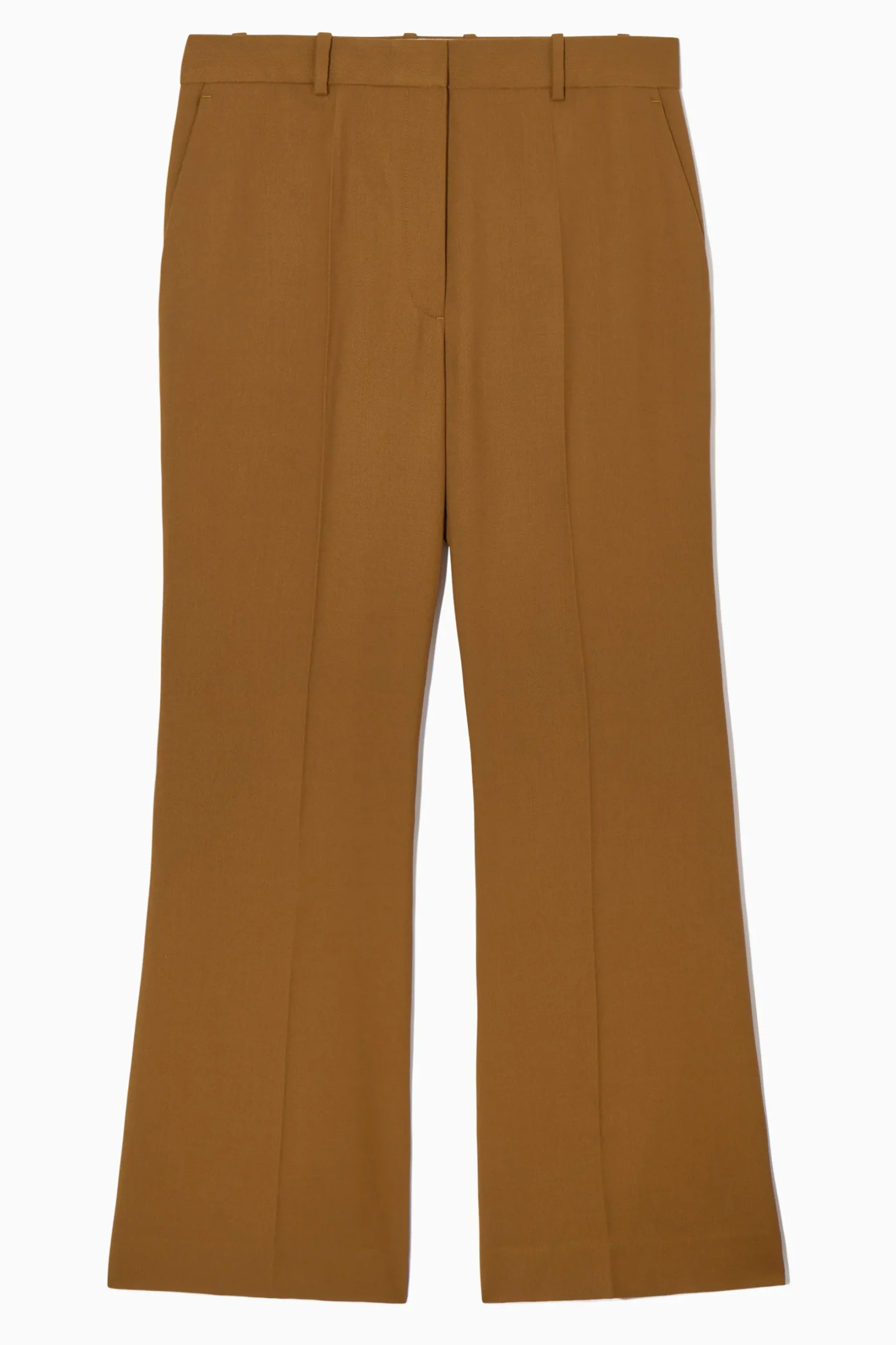 Clearance COS ROZSZERZANE WEŁNIANE SPODNIE – REGULAR FIT