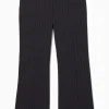 Outlet COS ROZSZERZANE WEŁNIANE SPODNIE – REGULAR FIT