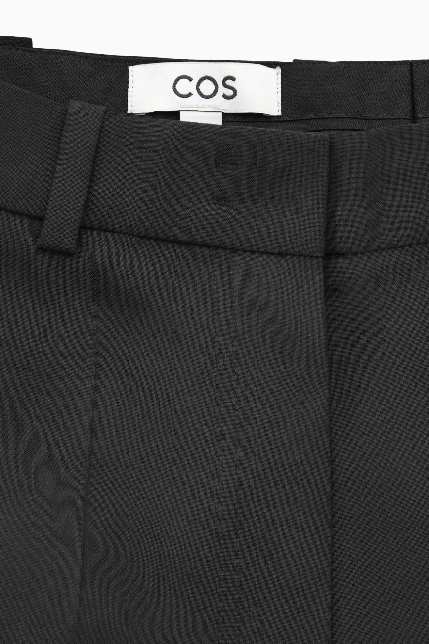 Clearance COS ROZSZERZANE WEŁNIANE SPODNIE